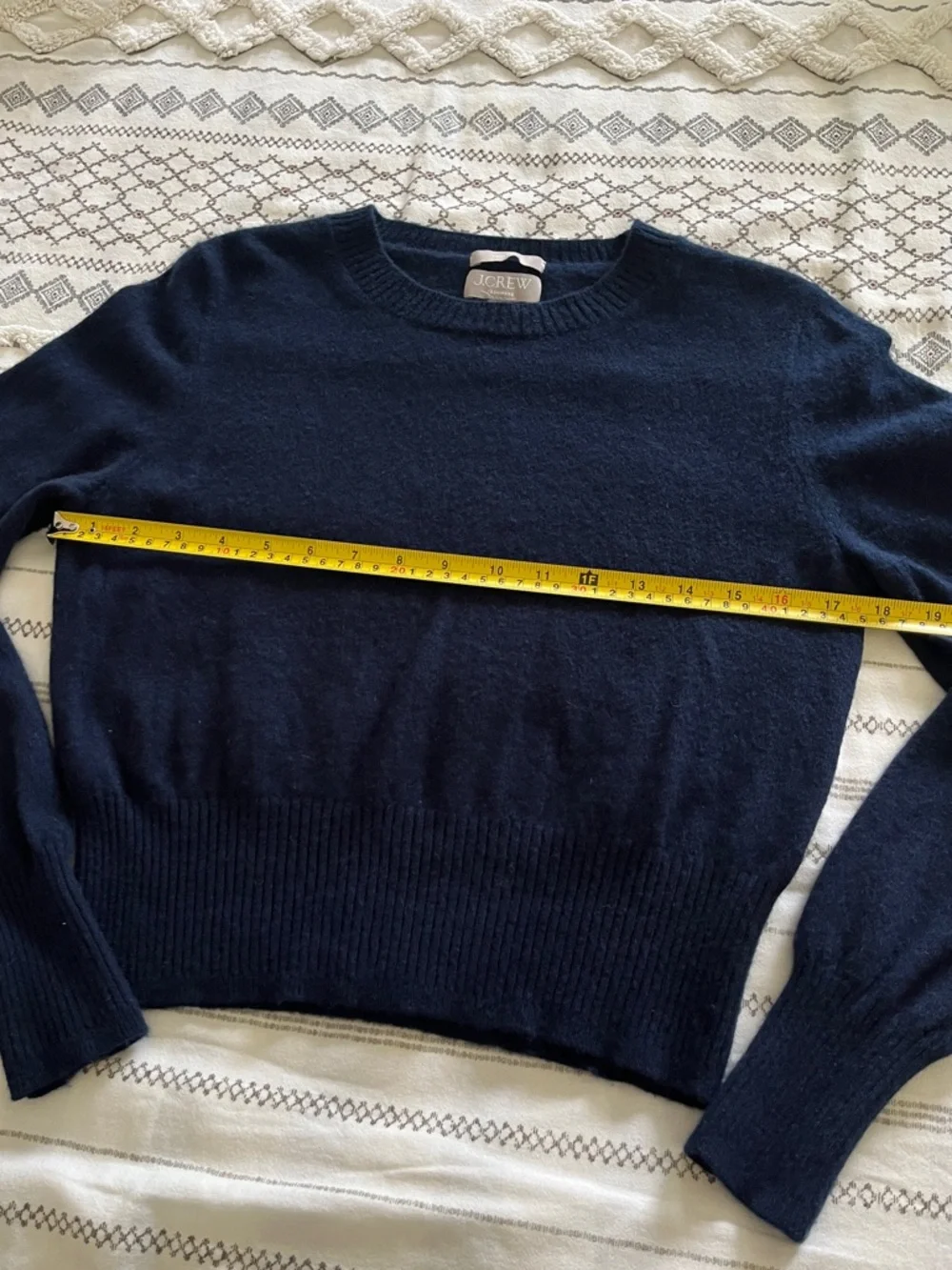 J. Crew Navy Crewneck Sweater